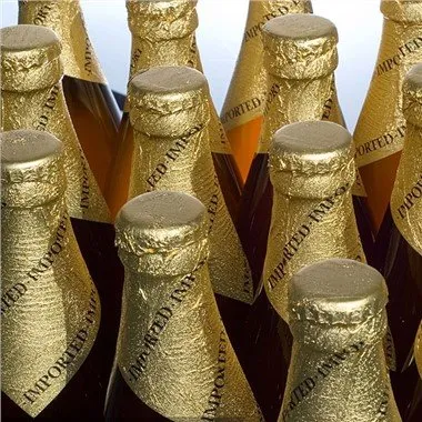 アルミホイルビールラベル